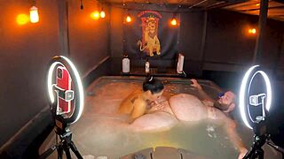 Hot tub sex with Sheena Ryder gets wild in jacuzzi