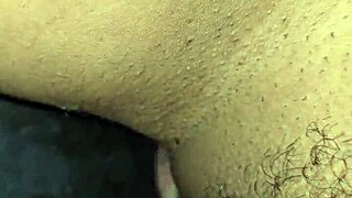 The guy behind the gloryhole couldn't make me cum, so I asked my husband