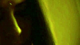 Lovely Brunette Dances Gracefully On Stage