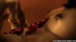 Lovely Brunette Dances Gracefully On Stage