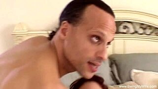 Her Hubby Likes to Watch Her in Swingers Group Fucking.