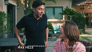 Join us corrupting this 40-year-old milf stepmom 😈