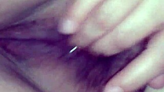 a mature woman relaxes with personal time on that evening