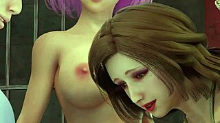 manga erotuber momozono eroko mature woman in bondage harem play sm play beautiful woman with big tits being hung