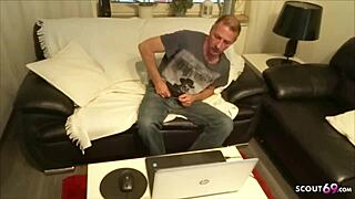 neighbor catches him watching porn and helps