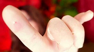 i experience asmr with hot latex gloves ripped by arya grander