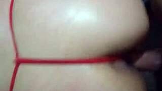 Suggestive Mommy Bent Over In Doggy Style Punishment