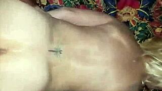 Milf bends over for pov doggystyle with big black cock