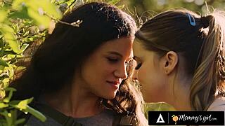 mommys girl - femdom milf penny barber dominates submissive codi vore during outdoor hike.