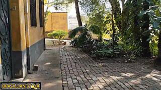 Farm boss's daughter calls farmhand to woods?