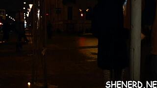 Nerdy Playgirl Impaled on Strapon!