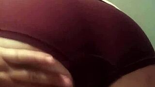 Sensual Pussy Play And Doggystyle Pussy Play With Beautiful Chubby Mommy Belly Big Natural Tits