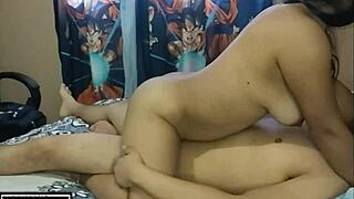 The Latina milf says, 'Open my legs, I want you to put all your dick in me.'