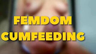 ruining male orgasm with handjob teasing contest femdom milk kinky game lactating