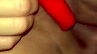 husband watches exhibitionist wife spread for anal fucking with toys to orgasm