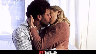 Gorgeous Babe Intensely Creampied by Partner in Rough Deepthroat Session