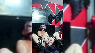 Bondage And Plug Anal Masturbation With Handcuffs And Fingering!