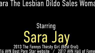 Sara Jay's Huge Beaver vs. Carmen Valentina's Shaved Pussy