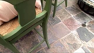 18 Year Old Brunette Chloe Morgan Feels Intense Pleasure From Hard Pounding