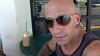 Holly West, a milf, enjoys some intimate moments in fishnets and lingerie