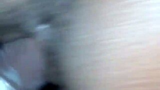 Nasty ebony milf stripper goes full freak with ass spanking and underwear tease