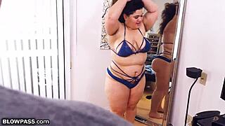 blowpass features bbw stepmom karla lane's blowjob