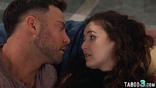 Teen Leana Lovings Lured Into Taboo Family Foursome Fuck