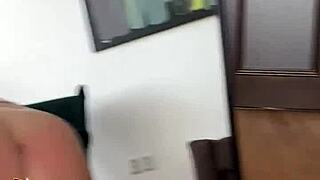 Milf, are you masturbating in the mirror wearing sexy panties and socks?