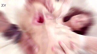 Syren de mer with mike and dilan brown in deep anal scene