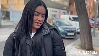 Putalocura catches Venezuelan CULONA Ambar Bunny ending with CREAMPIE