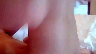 chinese teen shows big tits in homemade blowjob