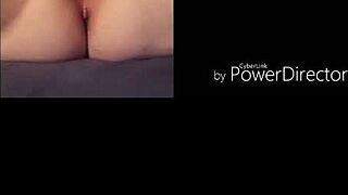 Kinkycouple69 Stretches Shaved Pussy with Giant Dildo and Fuck Machine