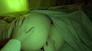 Stepmom and Stepson Fuck at Night!