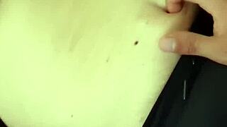 MILF Explores Orgasmic Belly Fetish in Amateur Session with Intense Climax