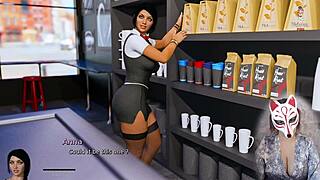 anna, show me your exciting affection under that skirt?