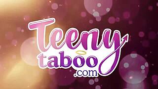 Teen babysitter breezy bri deepthroats mature seth brogan in lingerie before creampie