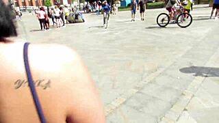 hiring a hooker in medellin's streets - kyleiellish with curvy ass shaking and spanking