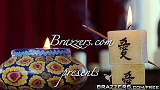 sophie dee and mr pete in big tits sports tit-chi scene.