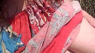 I performed an amateur blowjob and doggy style fuck, cumming in her mouth in the bush.