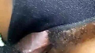 Strange housewife accepts sex for tenancy fee! Creampie in her wet pussy!