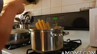 mamma deepthroats and gives a ride