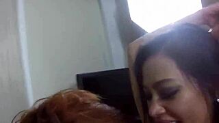 Bisexual Lily Cade and Maxine X in Lesbian Pov Scenes With Big Tits Orgasm and Rough Pussy Sex