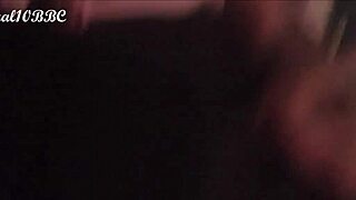 Condom Disappears In Interracial Milf Pickup