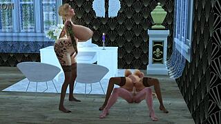 mortimer fucked the horny gilf at the office while bella caught them in the act