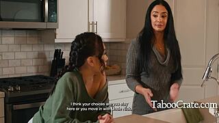 i'm petite asian step niece kimmy kimm begging my stepmom to live with step uncle boyfriend