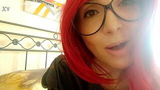 Stepson, you shouldn't tear my clothes off and splash cum on me, I'll tell your dad! 😠