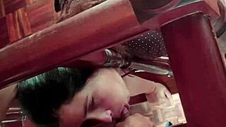 My young 18+ housewife stepmom got stuck and I fucked her hard!