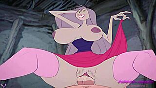 inside madam mims cottage with big tits milf getting creampie in extended pov version ft slb