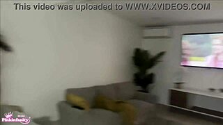 hot stepmom starts fucking stepson until dad catches and joins in