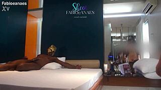 Intense Emotions as Hotwife Shares Interracial Encounter with Ebanovix in Lingerie